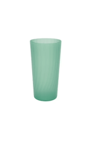Mainstays - Green Round Plastic Swirl Pattern Tumbler, 26-Ounce