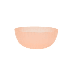 Mainstays - Pink Round Plastic Swirl Pattern Cereal Bowl, 38-Ounce