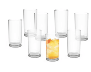 Better Homes & Gardens Emerson Clear Glass Tumbler 16ounces 8 Pack