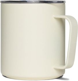 Camp Cup, 12oz - Double Wall Vacuum Insulated, Stainless Steel with Splash-Proof Slide Lid