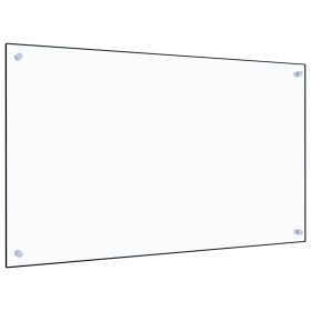 Kitchen Backsplash Transparent 39.4"x23.6" Tempered Glass