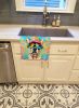 French Bulldog Hippie Dawg Kitchen Towel Dish Cloths Guest Hand Towel Decorative Bathroom Towel for Face,Tea, Dishcloth, Kitchen and Bath