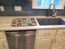 Lots of Liver English Springer Spaniel Dish Drying Mat Absorbent Dish Drying Mat Pad for Kitchen Counter Dish Drainer Mat for Countertop, 14 x 21"