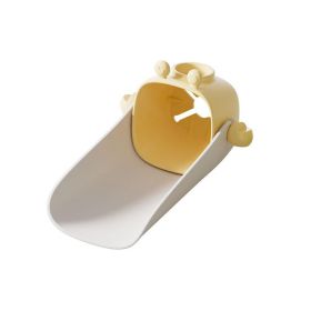 Household Splashproof Children Cartoon Handwashing Faucet Extender (Color: Yellow)